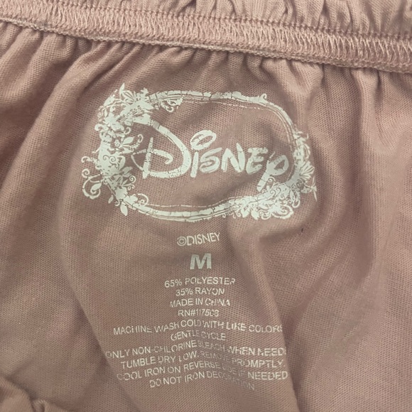 🛍️3/$25 SALE🛍️ Disney Pink Off-Shoulder Beauty & the Beast - Picture 11 of 12